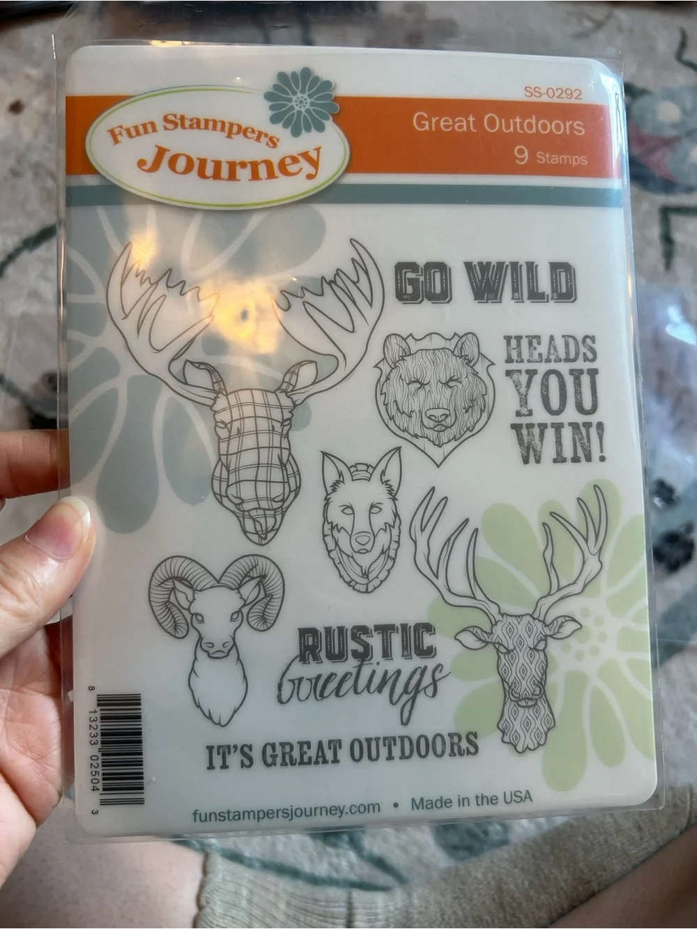 Set of Tattoo and Outdoors Stamps